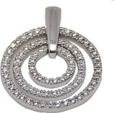 Zilver - Hanger - Zirkonia - verlinden juwelier