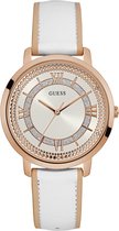 GUESS Watches -  W0934L1 -  horloge -  Vrouwen -  RVS - Wit -  40  mm