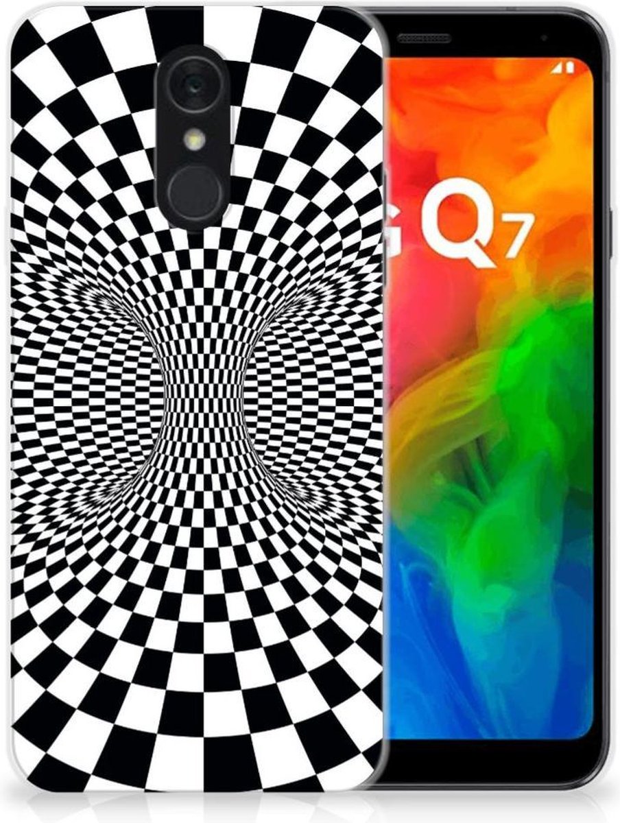 LG Q7 TPU Hoesje Illusie