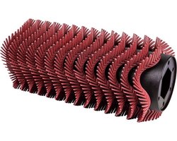 Batavia Maxbrush rode heavy duty nylon/metaal borstel - Geschikt voor chemisch reinigen, geen water nodig - Beschadigd uw oppervlak niet - Maxxbrush®