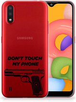 Coque Téléphone pour Samsung Galaxy A01 Coque Compatible  Pistolet Dtmp