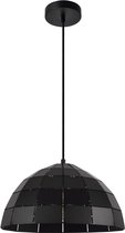 Hanglamp - Hoogte lamp 152 cm - Ø Lampkap 40 cm - Kleur zwart