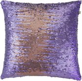 Dutch Decor Kussenhoes Marcallo 45x45 cm mauve