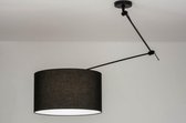 Lumidora Hanglamp 30738 - E27 - Zwart - Metaal - ⌀ 45 cm