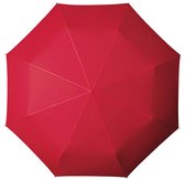 Opvouwbaar paraplu - handopening paraplu - Stevig paraplu met diameter van 100 cm - Rood