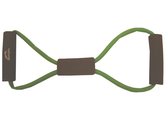Slazenger - Emulsion Chest Expander - Resistance Bands - 8 Word Chest Developer - Weerstandband in de vorm van een 8 - Fitness elastiek Groen - Medium weerstand
