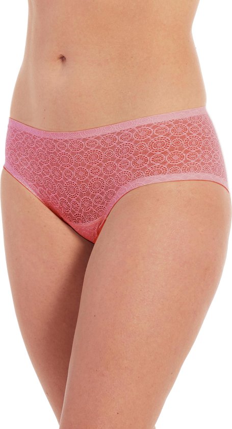 MAGIC Bodyfashion Dream Hipster Lace 2pack - Blush Pink - Maat S