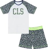 PYJAMA SET - GREEN LEOPARD SS20