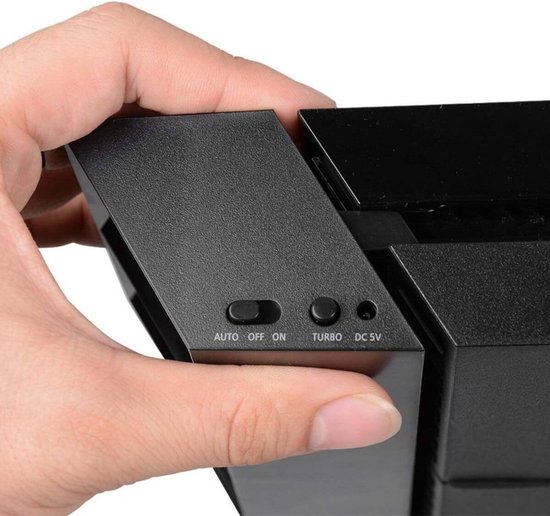 Ventilator voor PS4 - Accessoire voor PS4 - Cooling Fan - Zwart - Levay ® - Levay