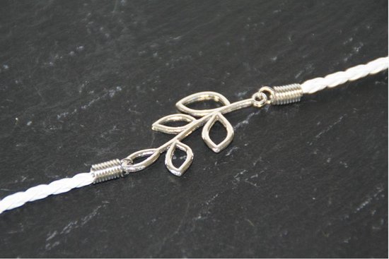 bracelet Twig blanc - avec boîte à bijoux