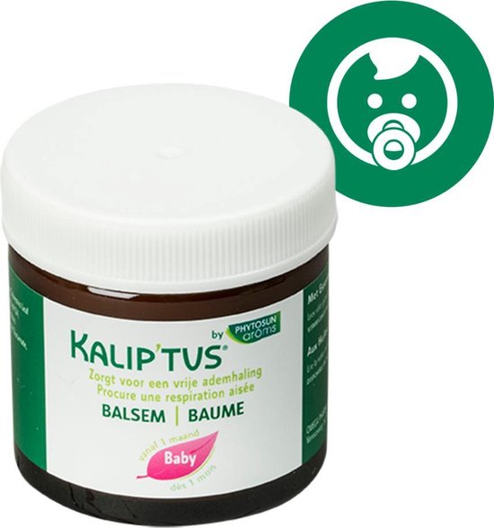 Kalip’tus Baby Balsem met Essentiële Olie – vrije ademhaling 50ml