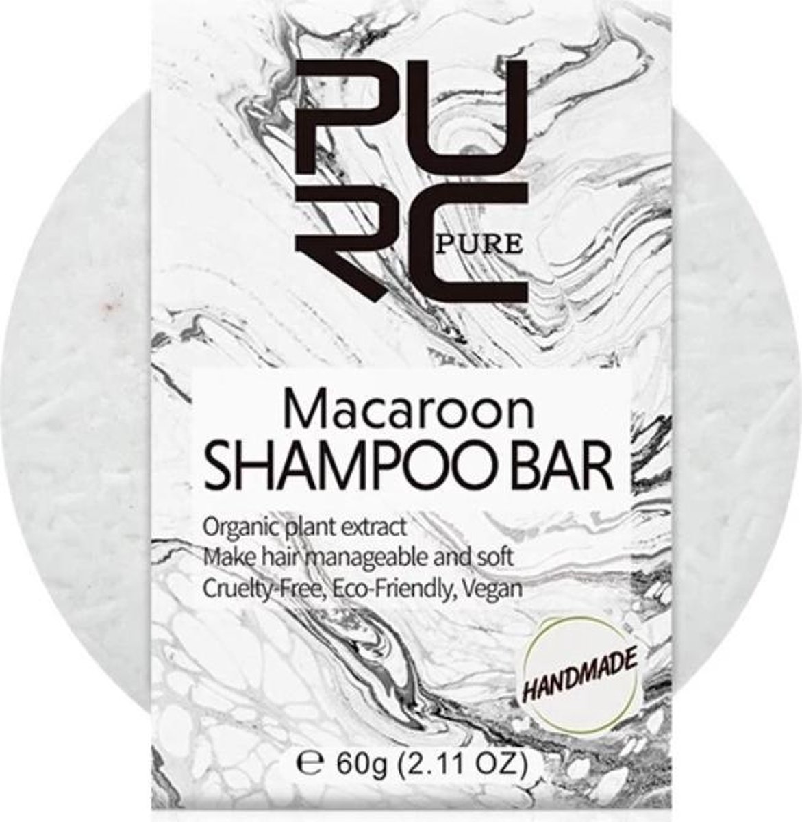 Handmade shampoo bar - Macaroon