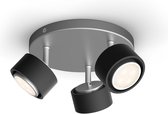 Philips - Philips myLiving Ferano Opbouwspot 3 Lichtp zwart
