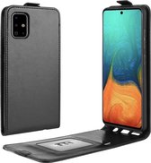 Samsung Galaxy A71 hoesje, Flipcase, Zwart | GSM Hoesje / Telefoonhoesje Geschikt Voor: Samsung Galaxy A71