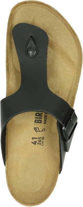 Birkenstock Ramses Regular Finished Birko-Flor Nubuck Heren Teenslipper -  Zwart - Maat 40 | bol.com
