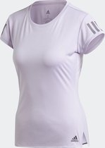 adidas Club 3 Str Tee Sportshirt Dames - Purple Tint - Maat XS