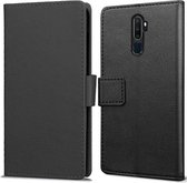 Oppo A9 2020 hoesje - Book Wallet Case - zwart