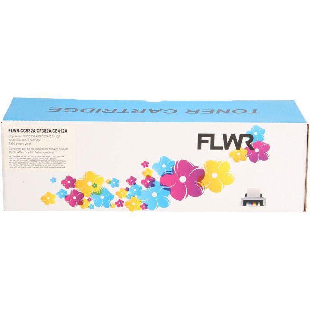 FLWR - Toner / 305A / Geel - Geschikt voor HP