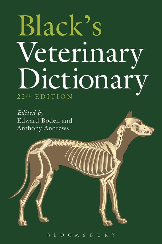 Black's Veterinary Dictionary - cover