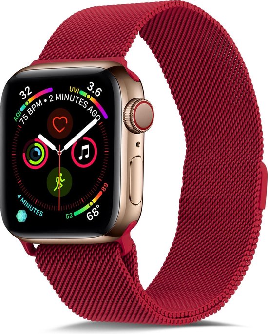 Spigen - Apple Watch 5 40mm Bandje - Medium Siliconen Air Fit Rosé Goud |  Shop4smartwatch