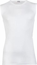 Beeren Mouwloos shirt met ronde hals - kleur wit - 100 % katoen - Maat XXL