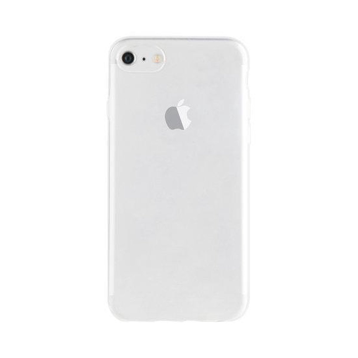 Xqisit Flex Case iPhone 6 6s 7 8 SE 2020 SE 2022 hoesje - Doorzichtig