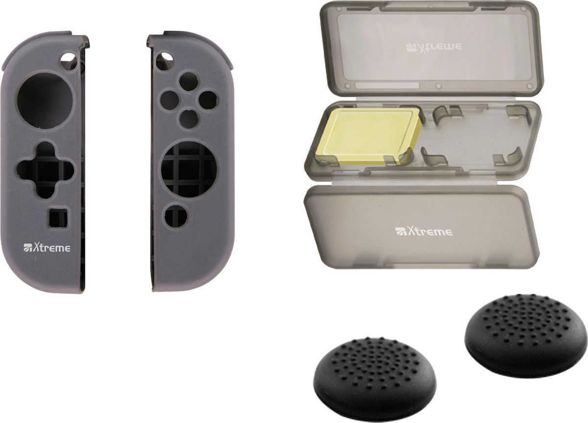 Protection Kit Grip & Cover geschikt voor Nintendo Switch