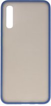 Hoesje Geschikt voor de Samsung Galaxy A70 - Hard Case Backcover Telefoonhoesje - Blauw