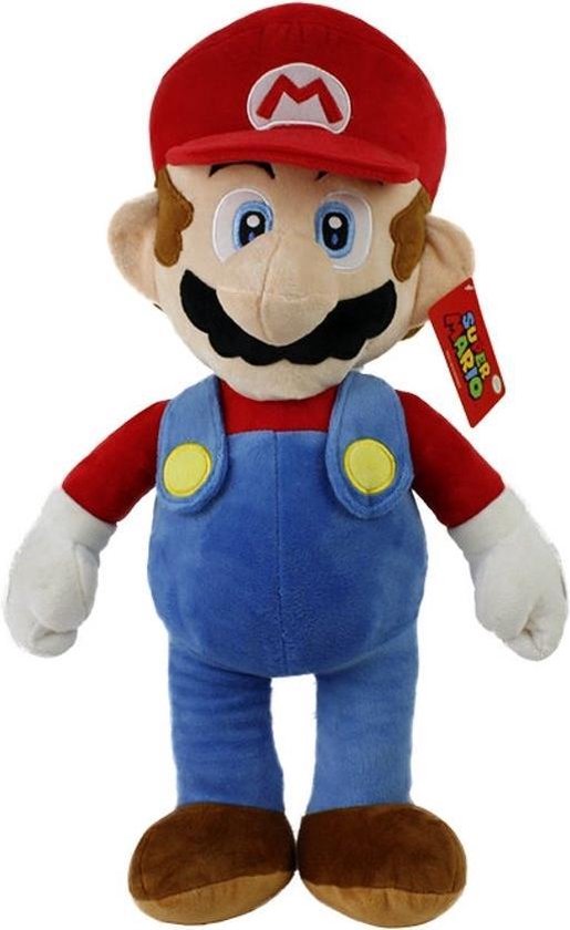 rommel bereik Overweldigend Mario knuffel pluche 40 cm Super Mario Bros Nintendo | bol.com