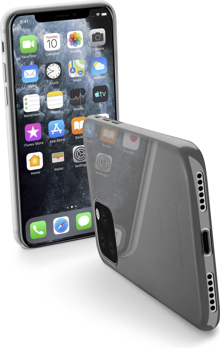 Cellularline - iPhone 11 Pro, hoesje zero, transparant
