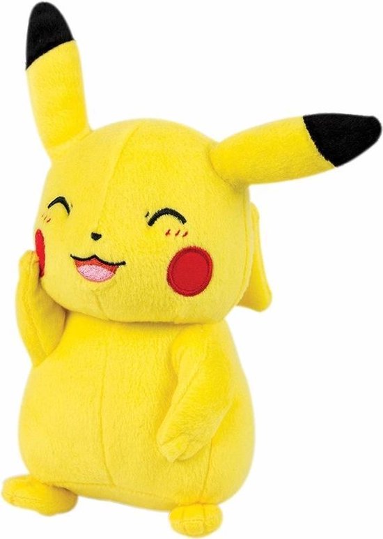 Peluche Pokemon Pikachu en peluche 23 cm jouets - Peluches de dessin animé  - Jouets... | bol.com