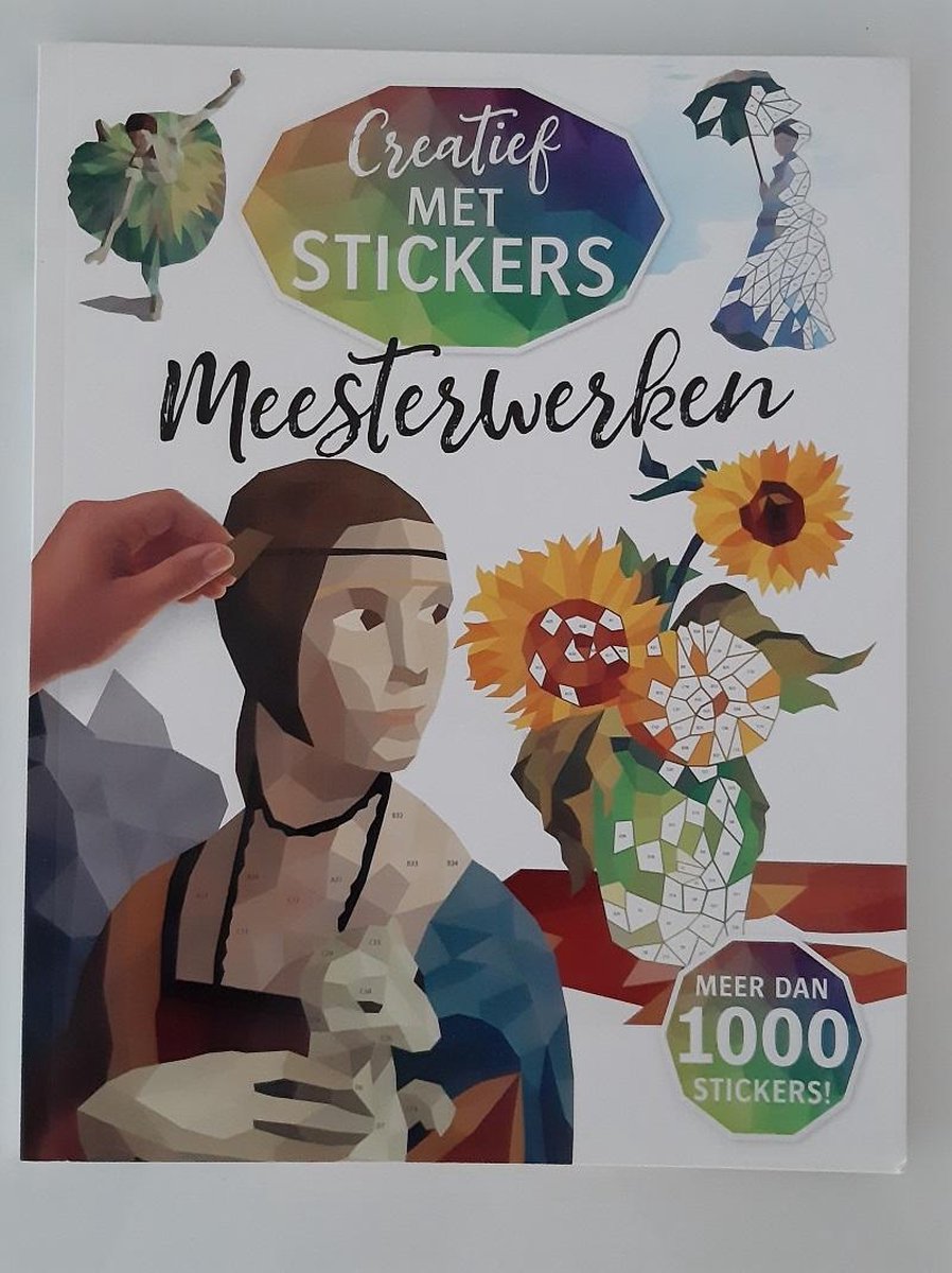 mesh Beschaven Pijler Creatief met stickers - Meesterwerken | bol.com
