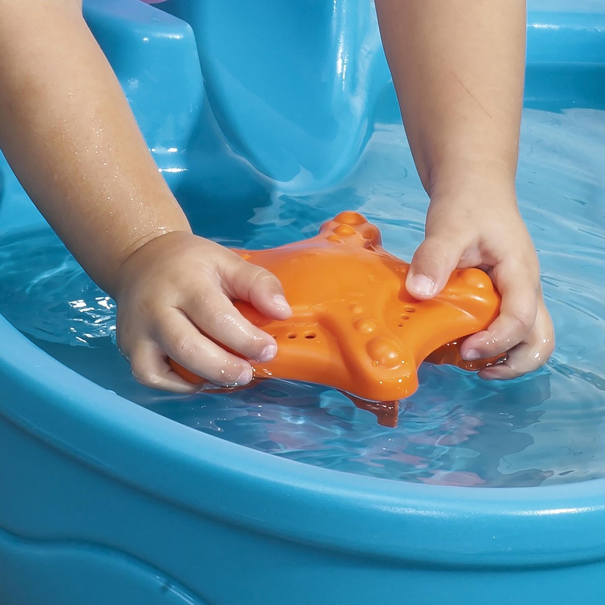 Step2 Spill and Splash Watertafel - Met 11 accessoires en parasol - Waterspeelgoed voor kind - Activiteitentafel met water voor de tuin / buiten — afbeelding 4