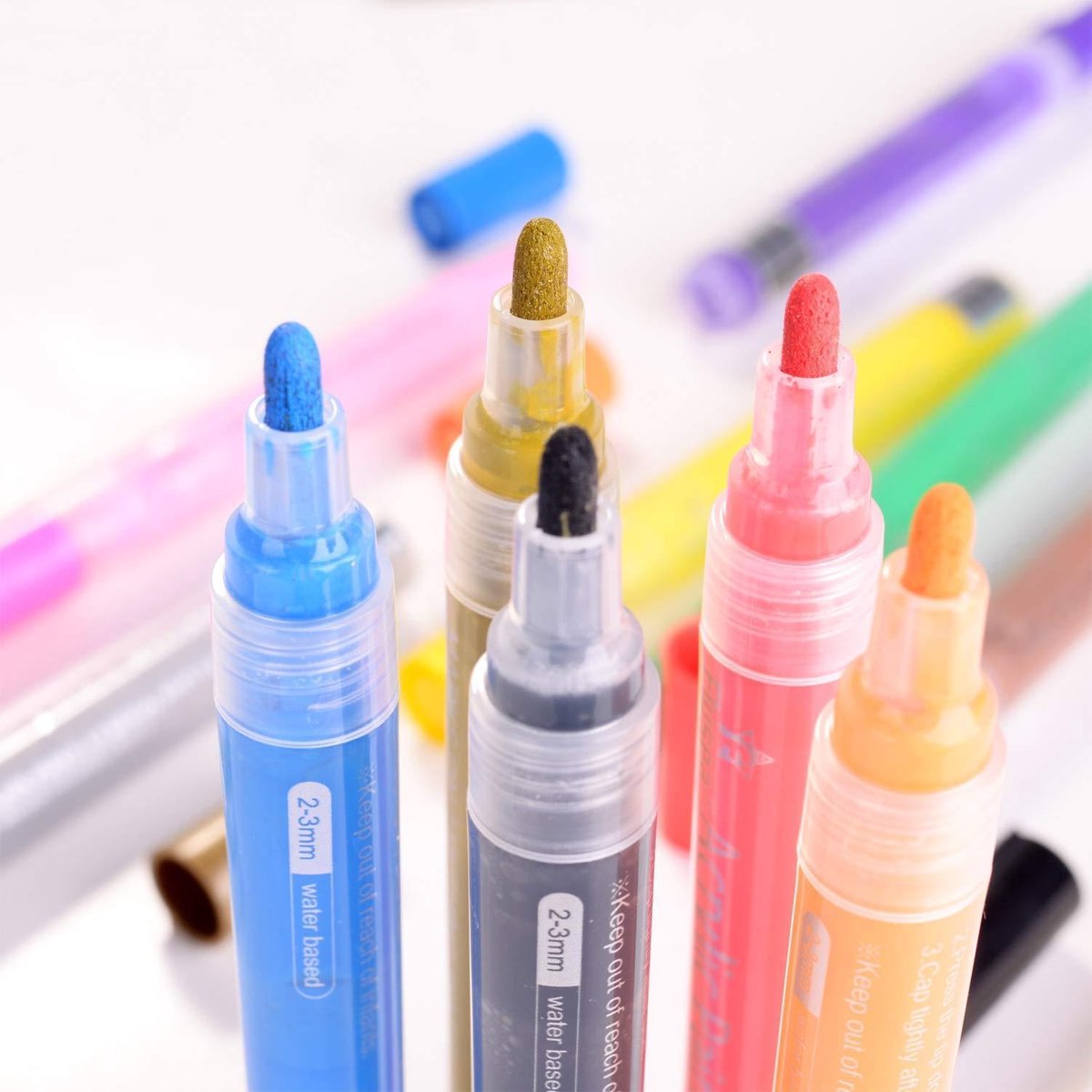 3D Acrylverf Gelpennen | Gelverfpennen voor Volwassenen
