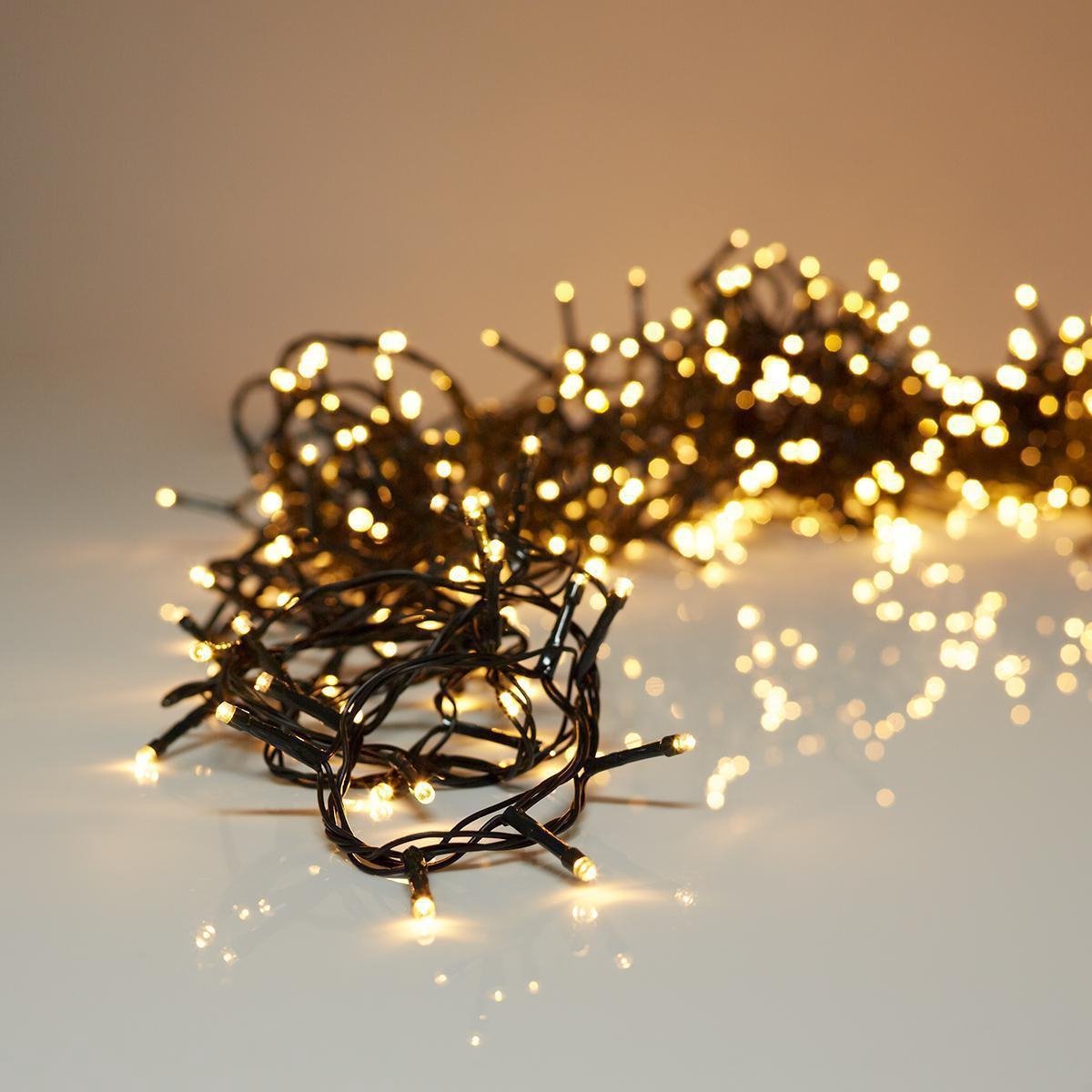 KerstXL Kerstboomverlichting - 80 LED lampjes - 6 m - voor bomen tot 100 cm - Warm wit licht – foto 7