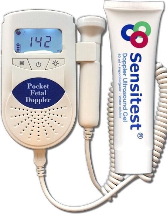 Doppler Digitaal - baby hartje monitor incl. 1x gratis Dopplergel