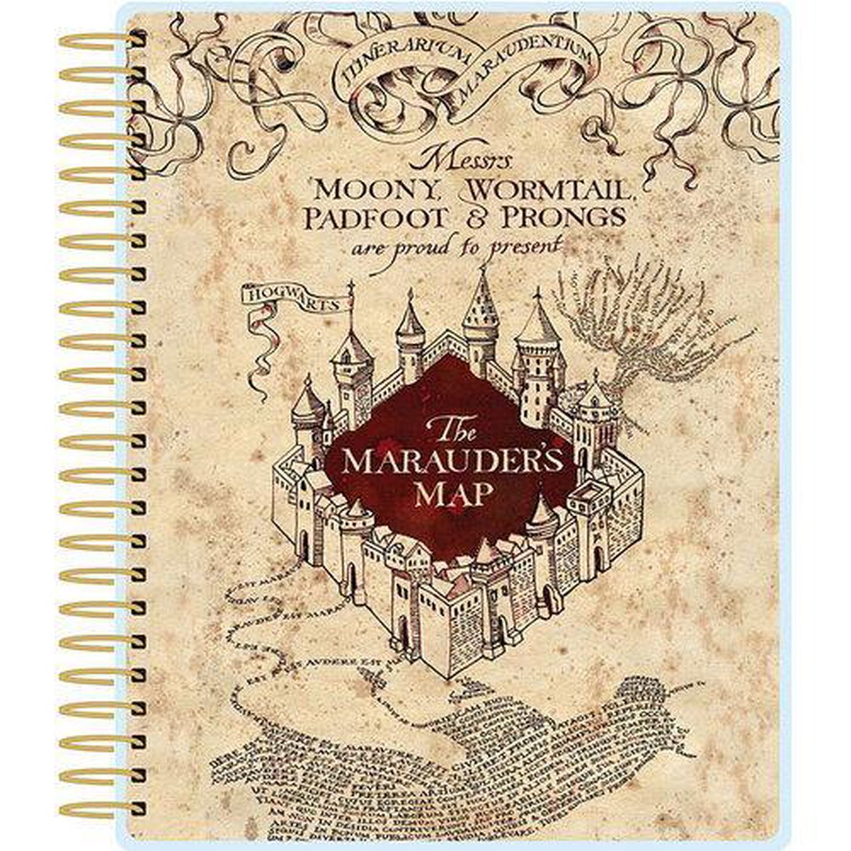 Paper House - Harry Potter Agenda - The Marauders Map - 12 maanden - ongedateerd.