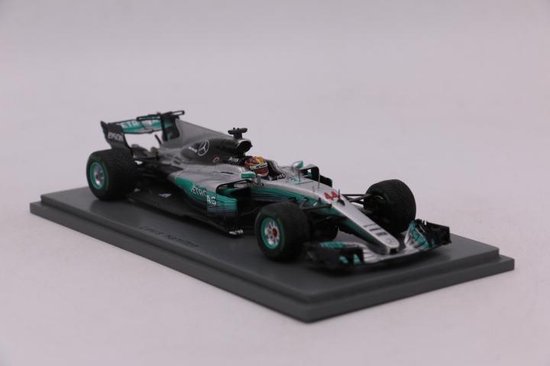 | Spark 143 Mercedes Benz AMG F1 W08 Winner GP Formule 1 speelgoedwagen Lewis Hamilton Mercedes 2019 1:43