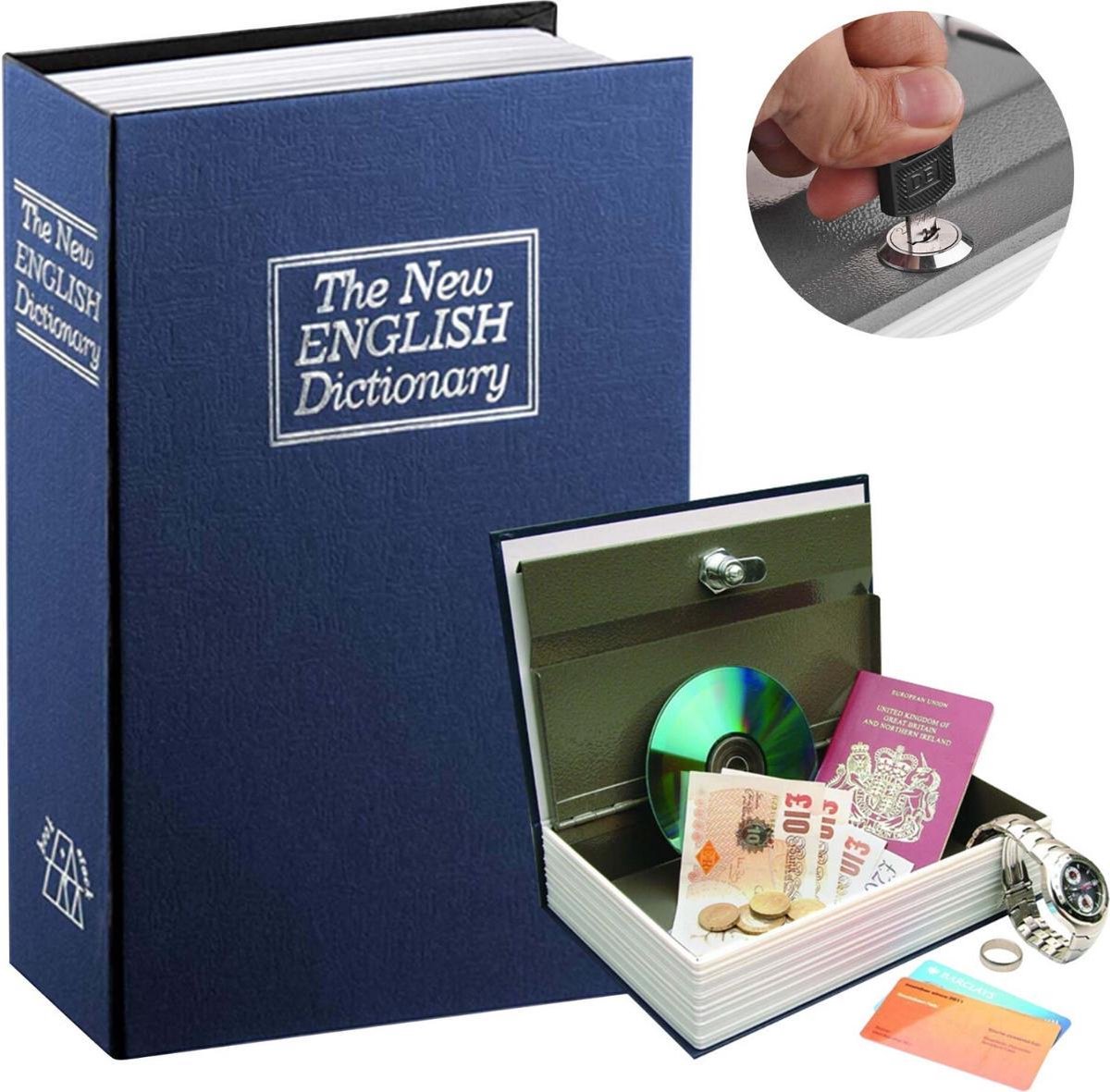 Wd40 Stash Can Opbergboek, Veilige Opbergdoos, Woordenboek, Geheime Kluis,  Doos Combinatieslot Boek Kluis