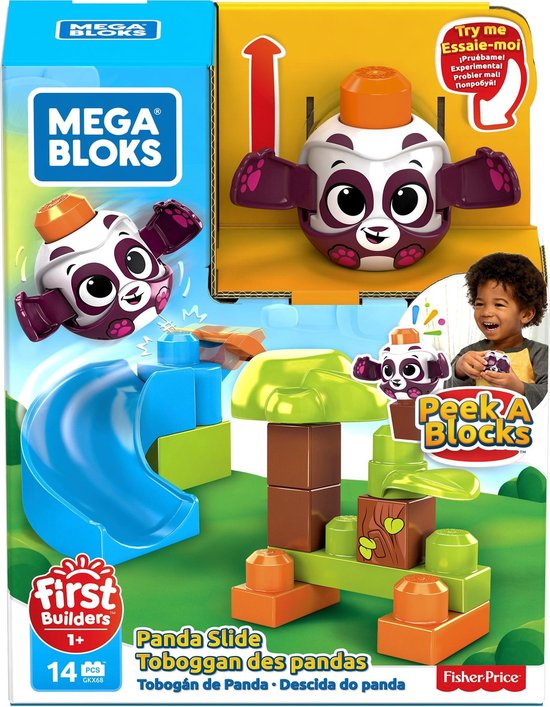 Mega Bloks - Panda Glijbaan | bol