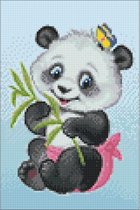 Wizardi Diamond Painting Little Panda WD2368