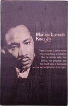 Tekstblok Quote  "M.L.King jr."