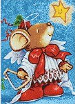 Wizardi Diamond Painting Kit Queen Mouse WD2440