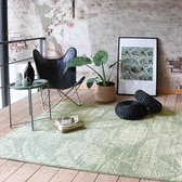 Vintage vloerkleed - Wonder Leaves groen 140x190cm