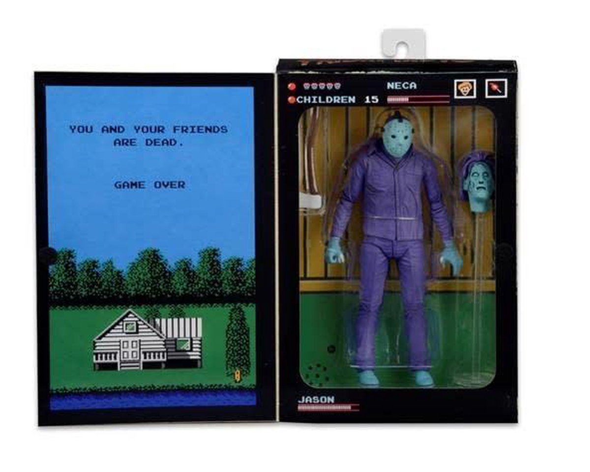 NECA Friday the 13th: Jason - Video Game Look with Music - 7 inch Scale AF