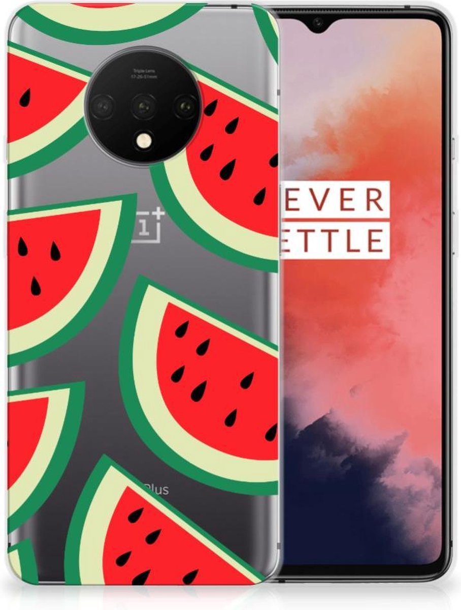 OnePlus 7T Siliconen Case Watermelons