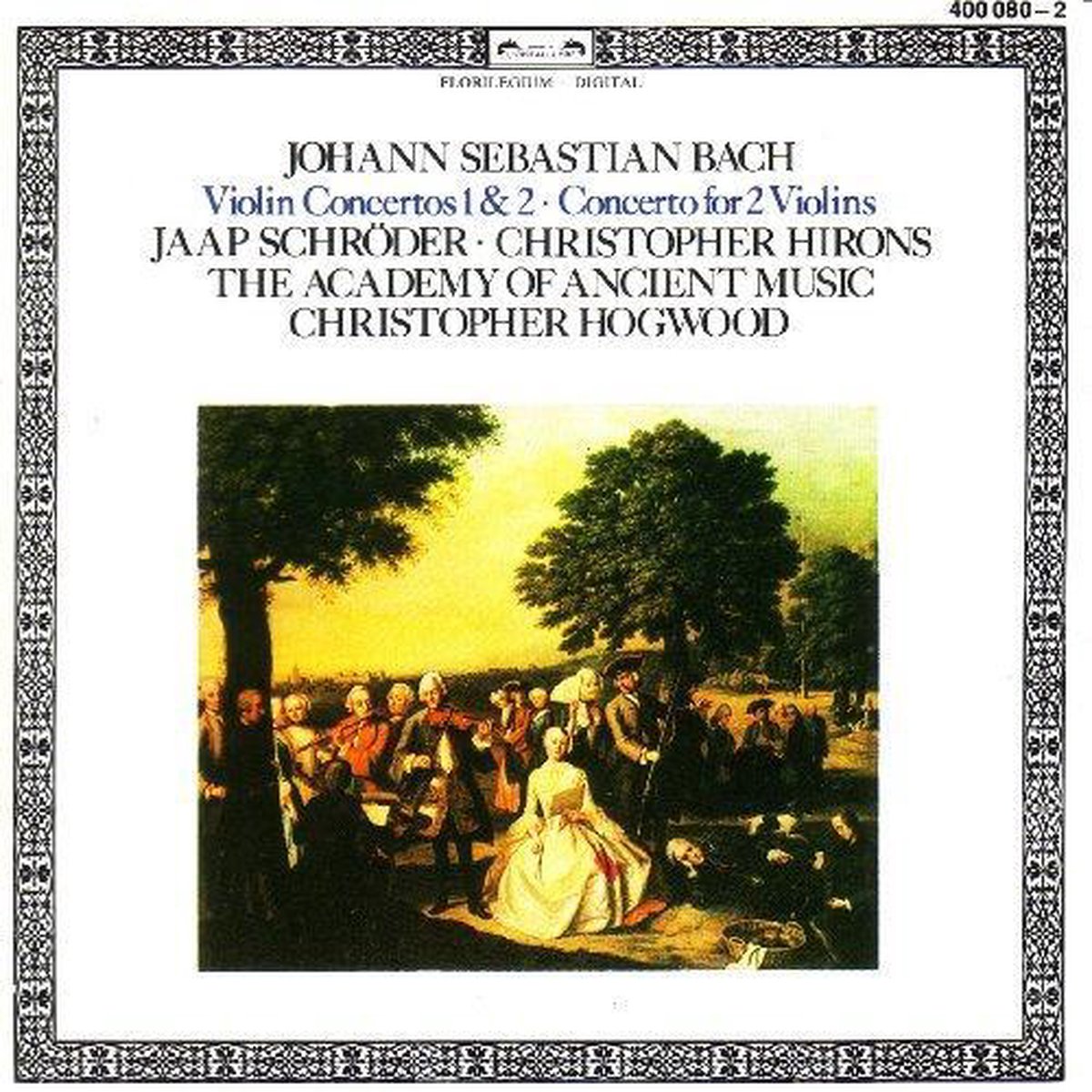 J.S. Bach Violin Concertos 1 & 2 C. Hogwood