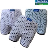 Embrator 3-pack heren Boxershort Loose Fit katoen maat 3XL