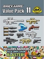 BrickArms Value Pack 11 wapen set voor LEGO Minifigures