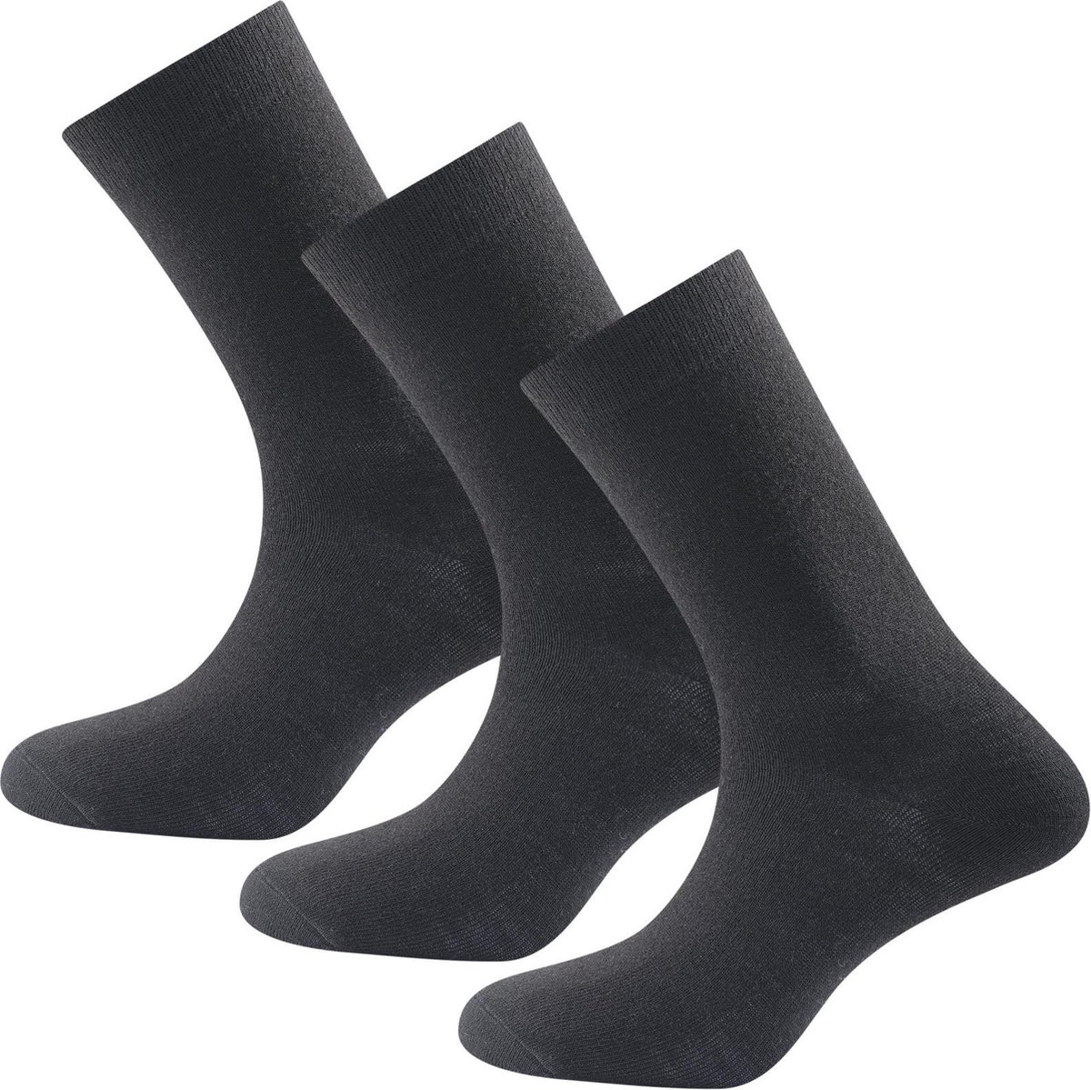 Devold Warme Merino Sokken Daily Medium 3 Paar Zwart